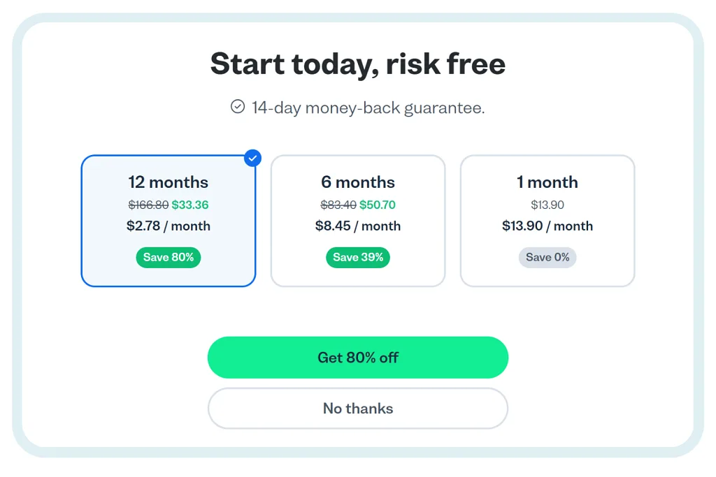 Busuu offers three premium plans.