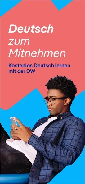 DW Learn German app screenshot from Deutsche Welle's official Google Play listing