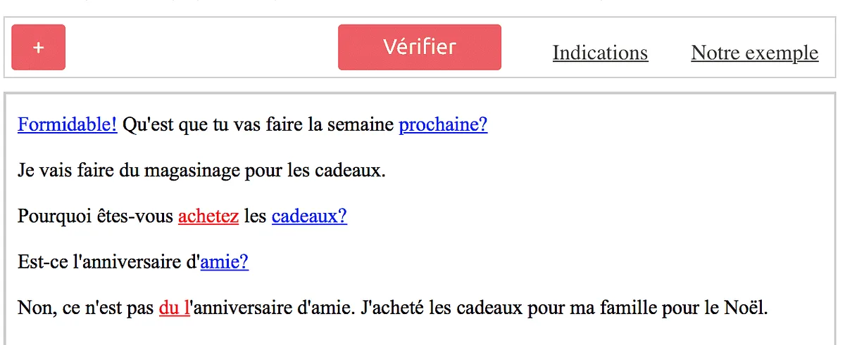 Scribens French spellchecker
